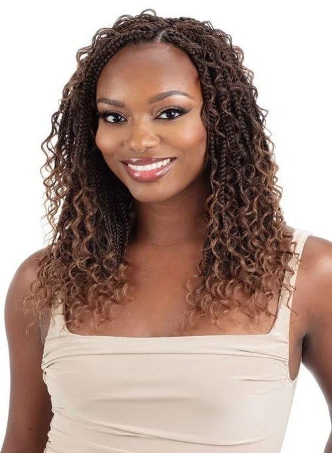 Shake-N-Go Crochet Braids 3X Rebel Boho Braid 12" (Color: 30) - Image 1